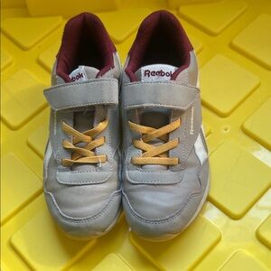 Reebok Kids' Gray and Yellow Sneakers